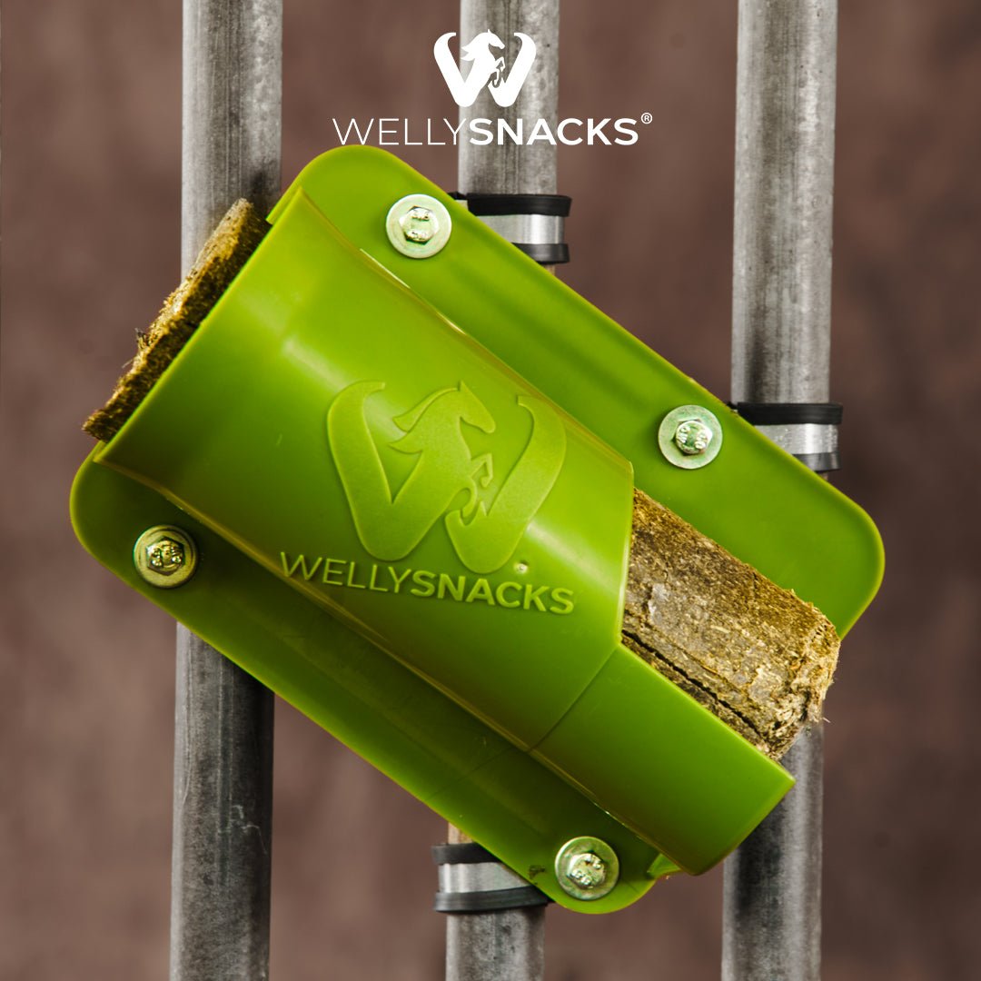 Wellyholder Kennenlern-Set - Wellyholder & Gratis 6 Wellysticks Pure - WELLYSNACKS PFERDE LIEBEN ES